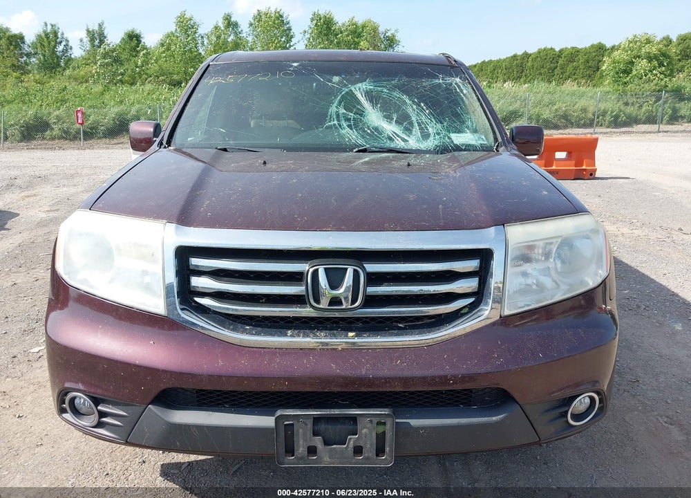 2012 HONDA PILOT VIN: 5FNYF4H60CB028534