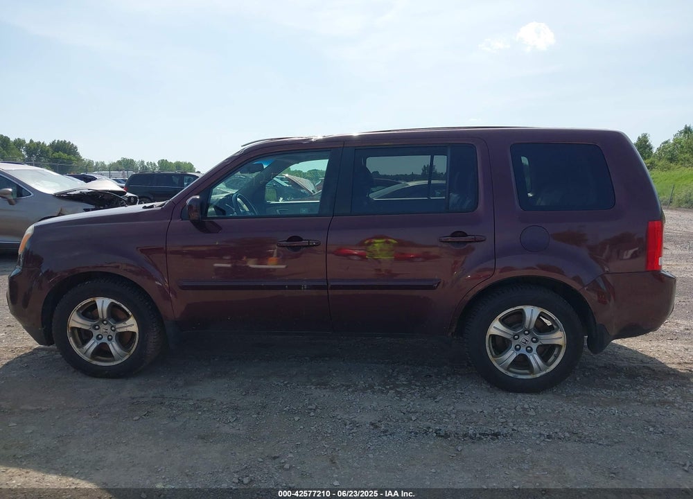 2012 HONDA PILOT VIN: 5FNYF4H60CB028534