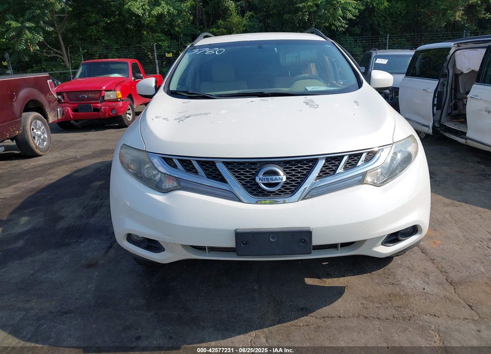 2013 NISSAN MURANO VIN: JN8AZ1MU2DW213780