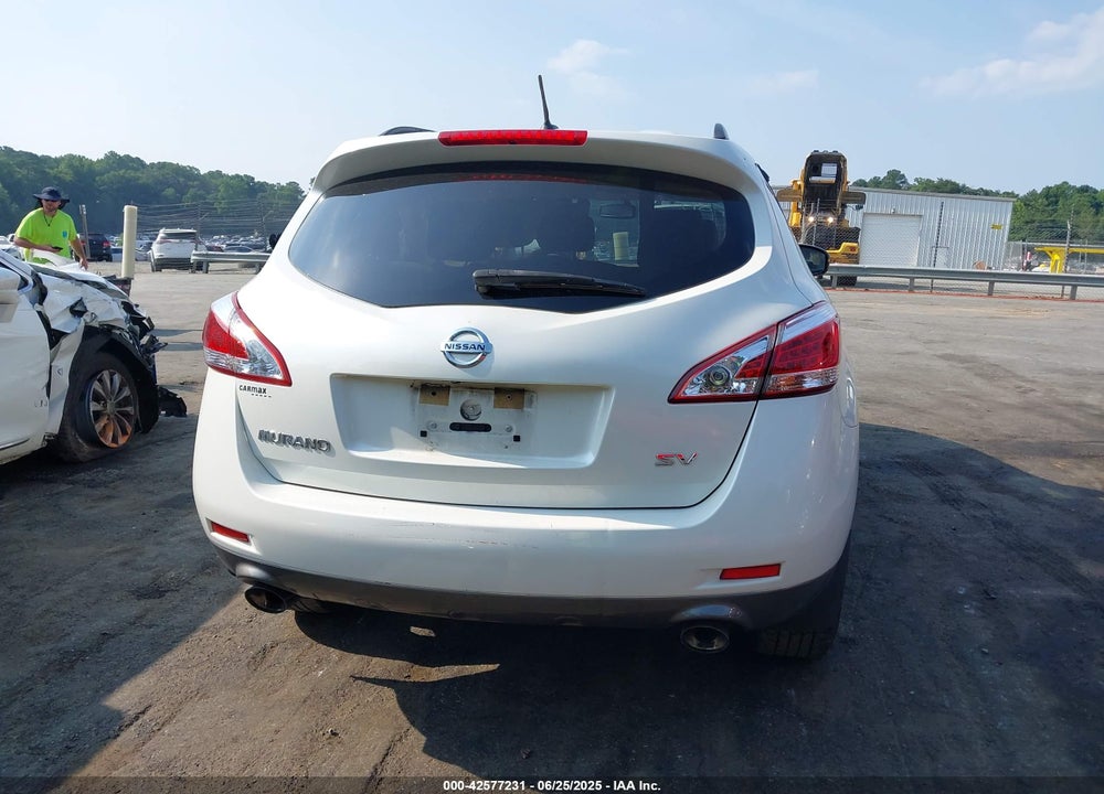 2013 NISSAN MURANO VIN: JN8AZ1MU2DW213780
