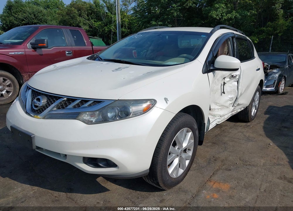 2013 NISSAN MURANO VIN: JN8AZ1MU2DW213780