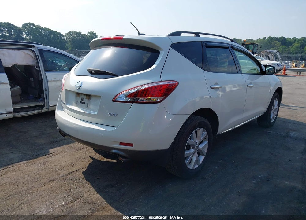2013 NISSAN MURANO VIN: JN8AZ1MU2DW213780
