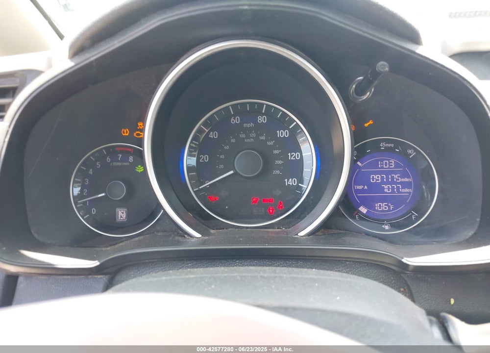2016 HONDA FIT LX VIN: JHMGK5H58GX020647
