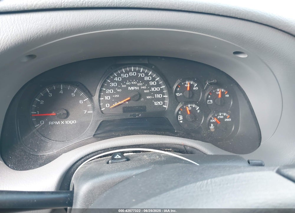 2005 CHEVROLET TRAILBLAZER LS VIN: 1GNDT13S452256219