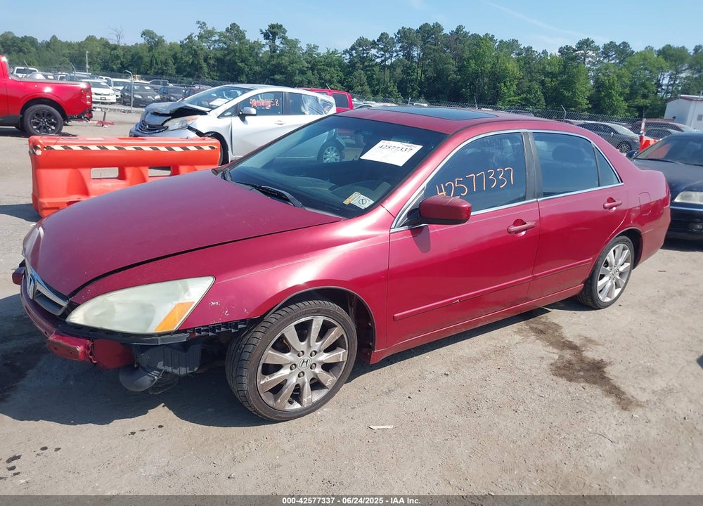 2007 HONDA ACCORD 3.0 EX VIN: 1HGCM66507A065881