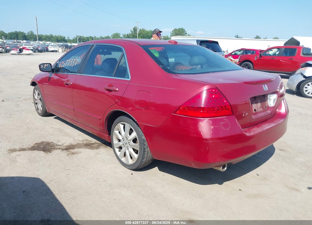 2007 HONDA ACCORD 3.0 EX VIN: 1HGCM66507A065881