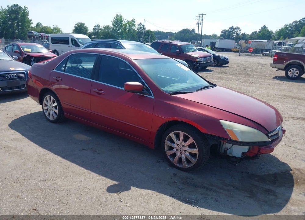 2007 HONDA ACCORD 3.0 EX VIN: 1HGCM66507A065881