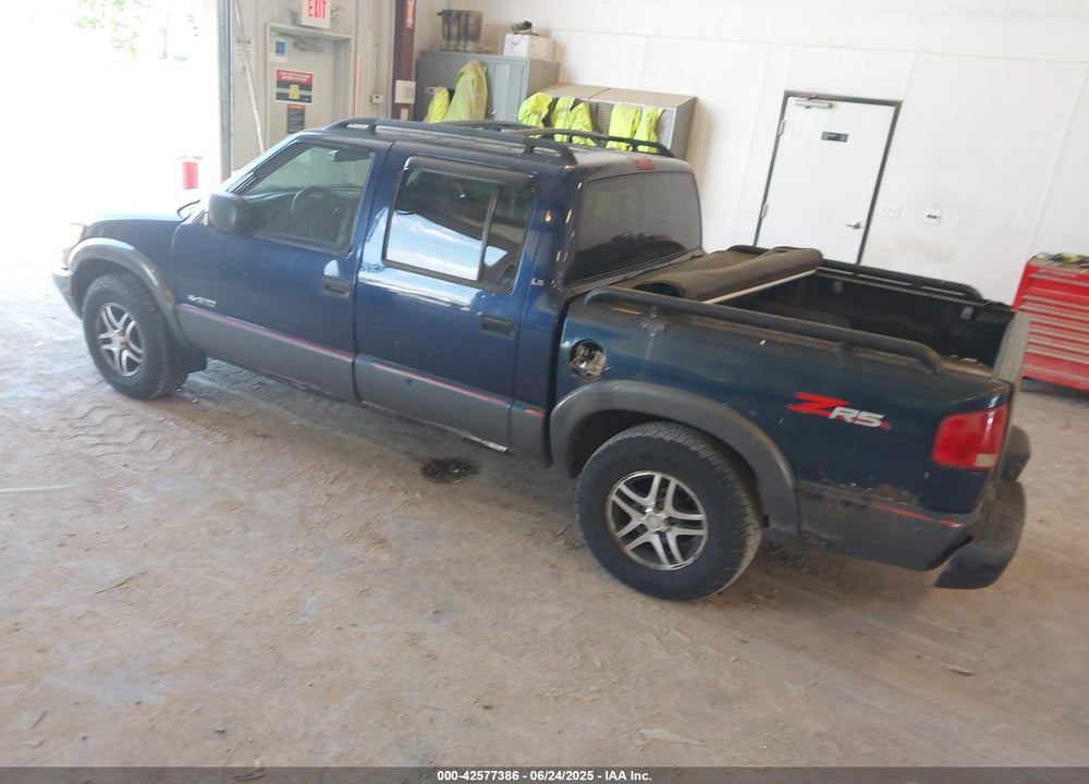 2004 CHEVROLET S-10 LS VIN: 1GCDT13X54K101701