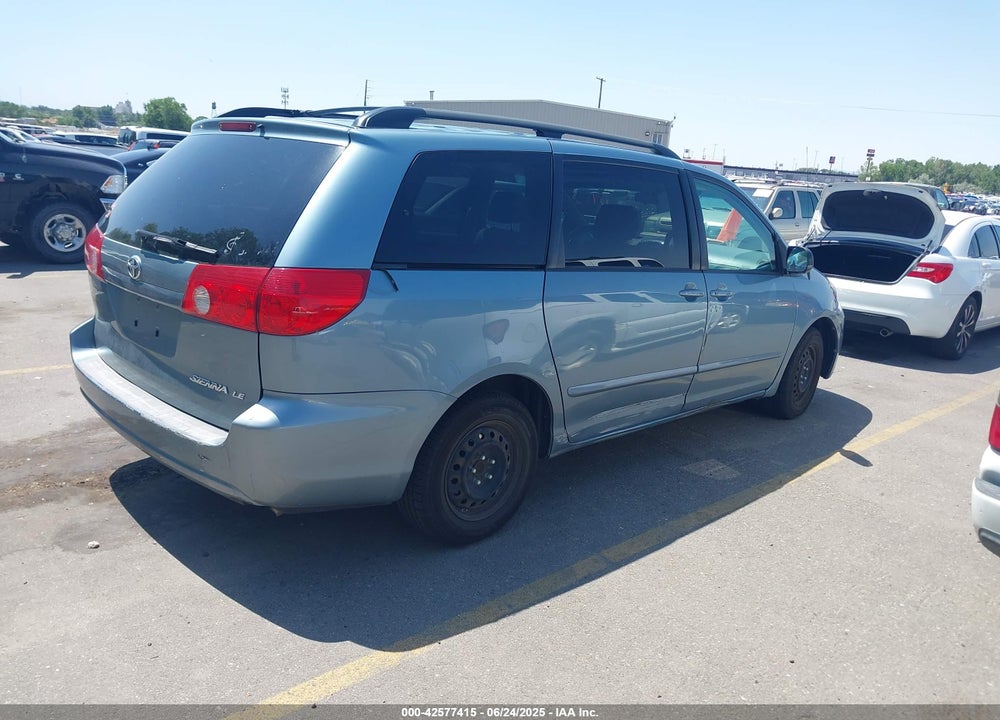2008 TOYOTA SIENNA LE VIN: 5TDZK23C28S122273