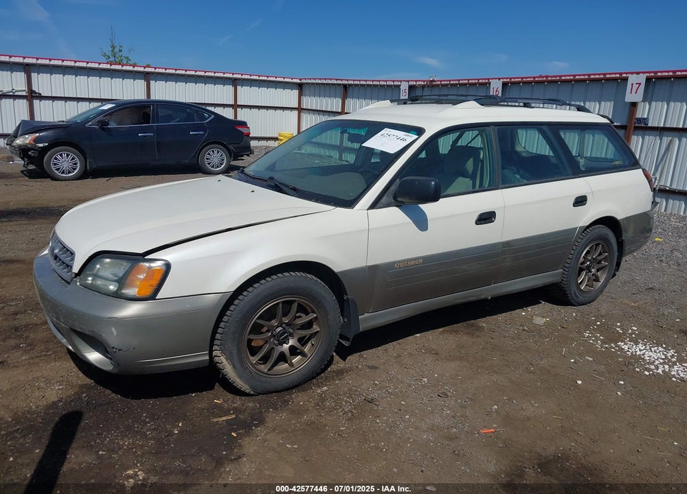 2003 SUBARU OUTBACK VIN: 4S3BH675437619136