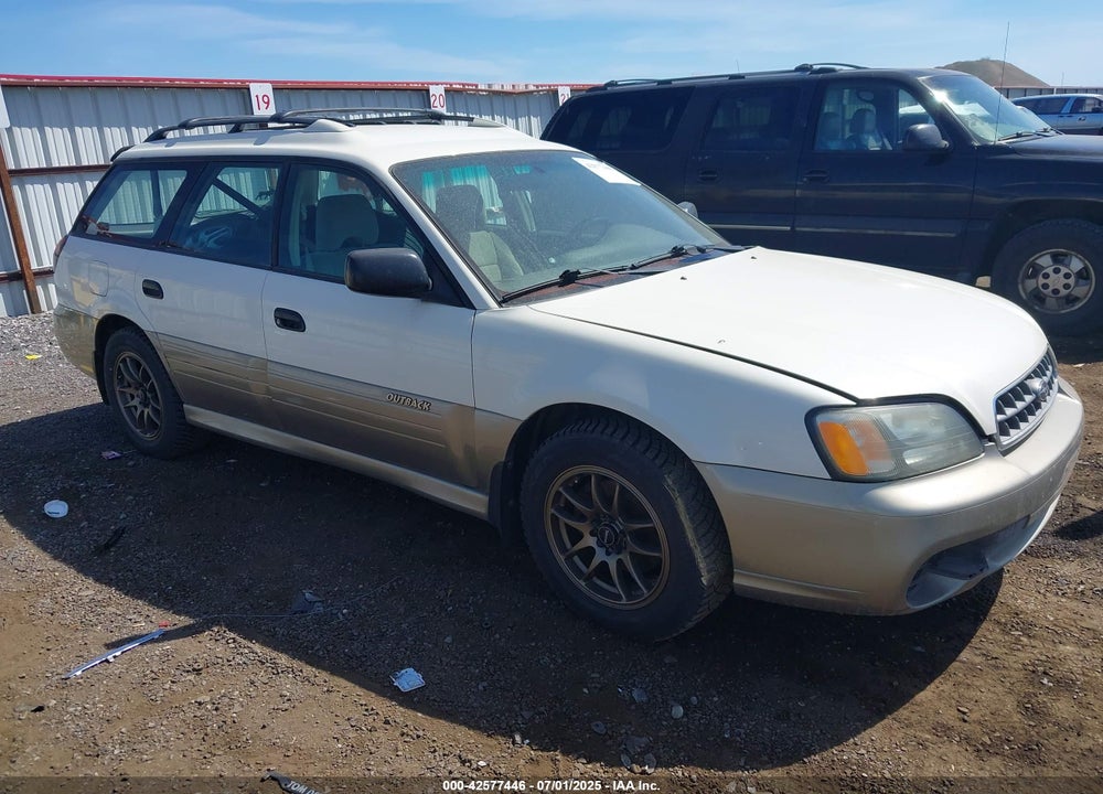 2003 SUBARU OUTBACK VIN: 4S3BH675437619136