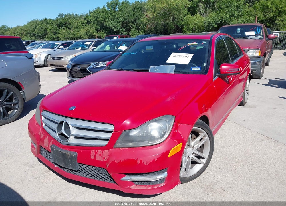 2013 MERCEDES-BENZ C CLASS VIN: WDDGF4HB9DR256994