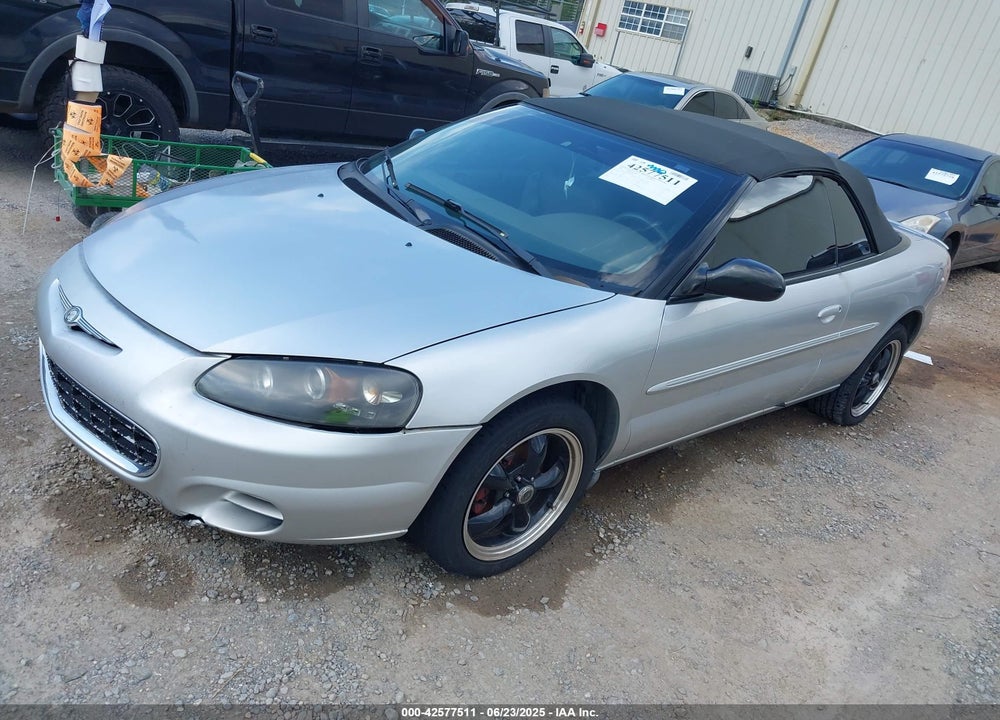 2003 CHRYSLER SEBRING GTC VIN: 1C3EL75T73N507434