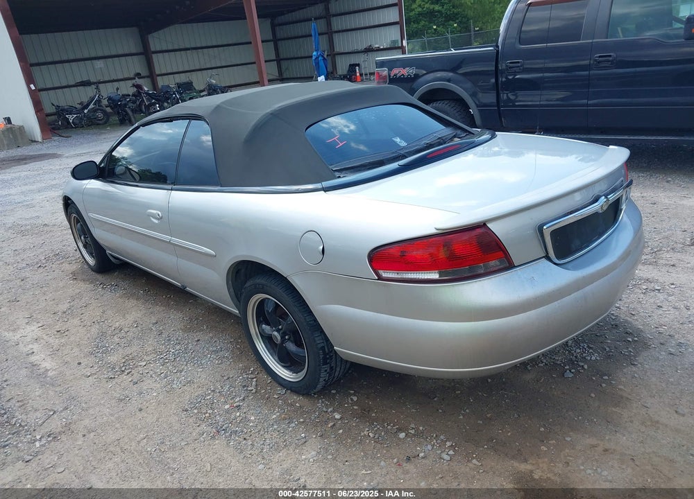 2003 CHRYSLER SEBRING GTC VIN: 1C3EL75T73N507434