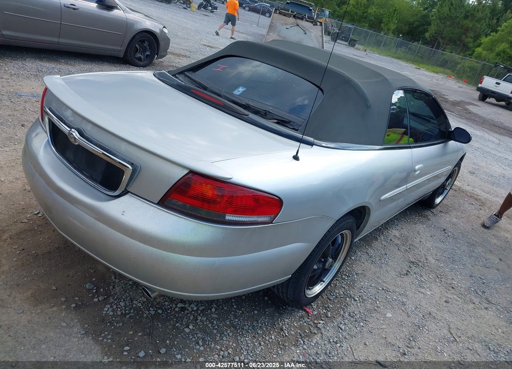 2003 CHRYSLER SEBRING GTC VIN: 1C3EL75T73N507434