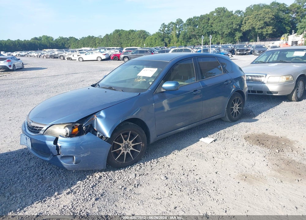 2009 SUBARU IMPREZA VIN: JF1GH61689H818190