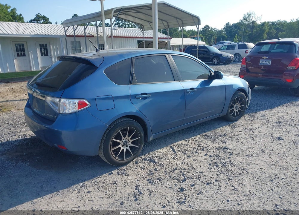 2009 SUBARU IMPREZA VIN: JF1GH61689H818190