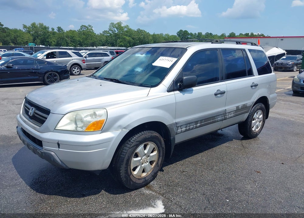 2003 HONDA PILOT LX VIN: 2HKYF18193H571563
