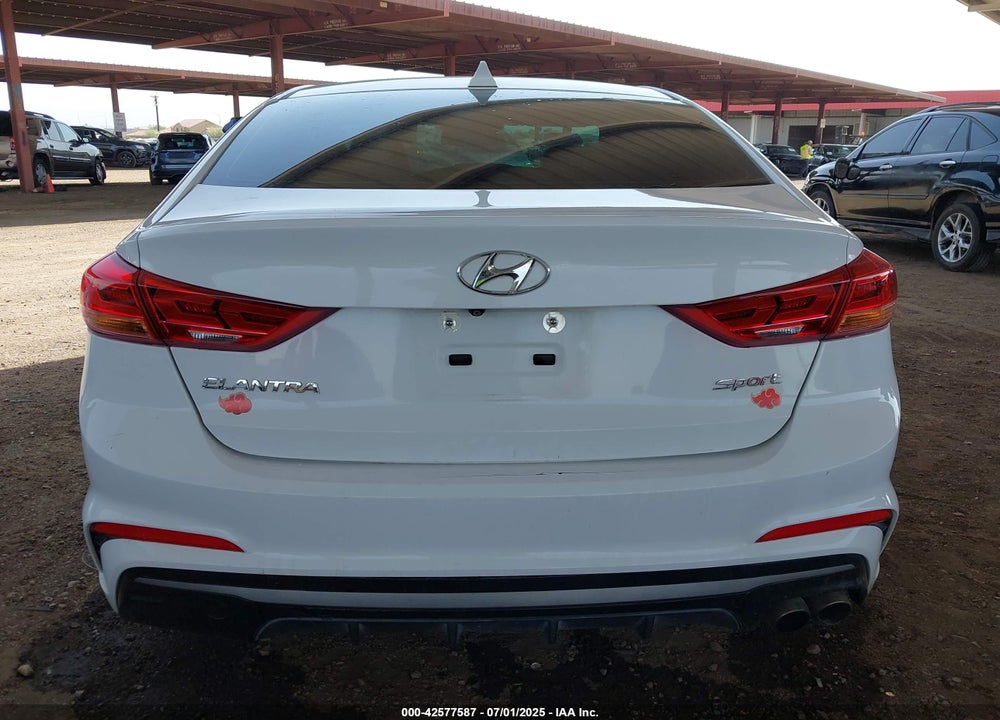 2018 HYUNDAI ELANTRA VIN: KMHD04LB5JU454174