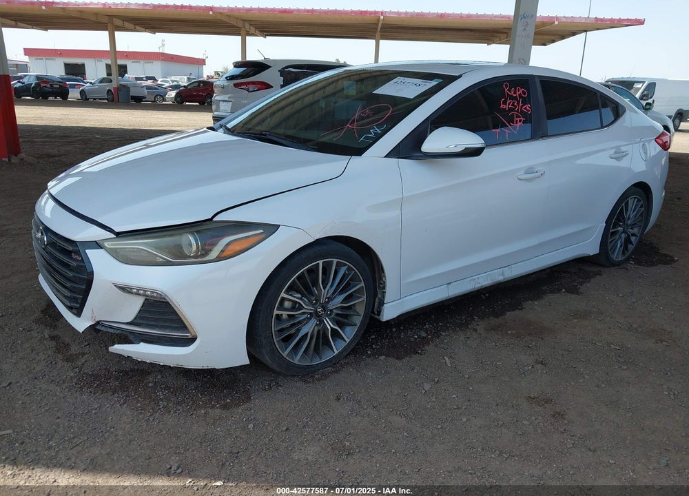 2018 HYUNDAI ELANTRA VIN: KMHD04LB5JU454174