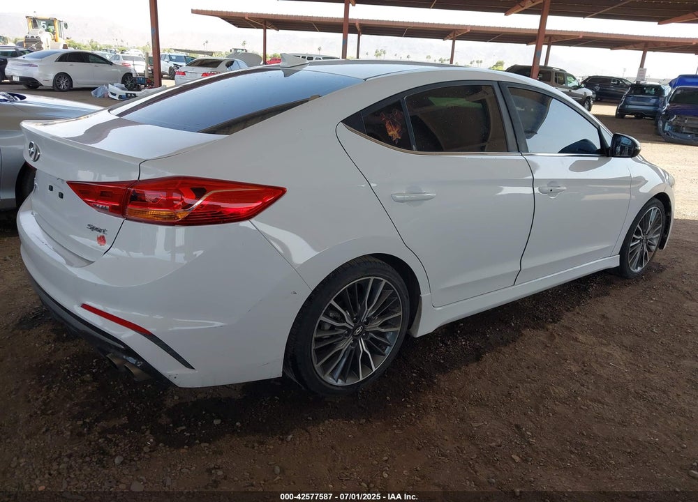 2018 HYUNDAI ELANTRA VIN: KMHD04LB5JU454174