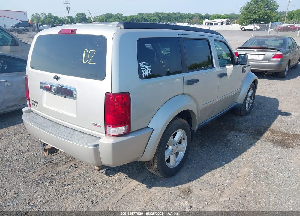 2008 DODGE NITRO VIN: 1D8GU58K58W267392