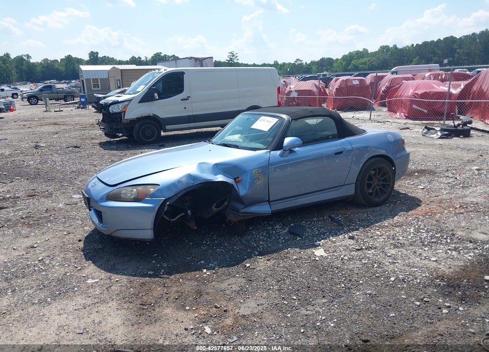 2004 HONDA S2000 VIN: JHMAP21454T002763