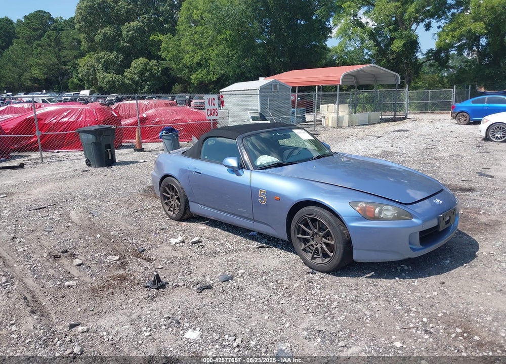 2004 HONDA S2000 VIN: JHMAP21454T002763