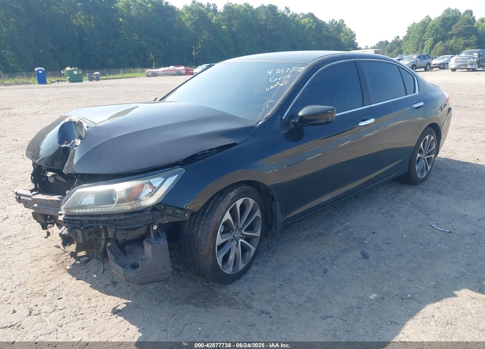 2014 HONDA ACCORD VIN: 1HGCR2F55EA306924