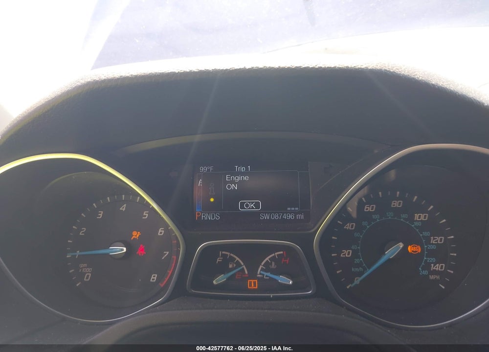 2014 FORD FOCUS VIN: 1FADP3N29EL195441