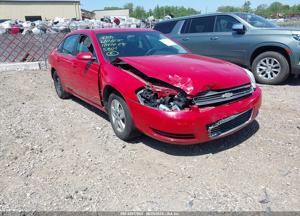 2008 CHEVROLET IMPALA LS VIN: 2G1WB58K381345801