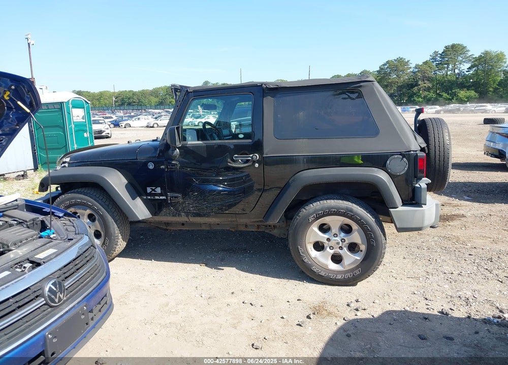 2009 JEEP WRANGLER X VIN: 1J4FA24179L711352