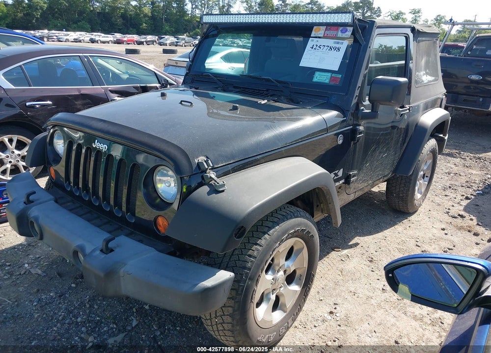 2009 JEEP WRANGLER X VIN: 1J4FA24179L711352