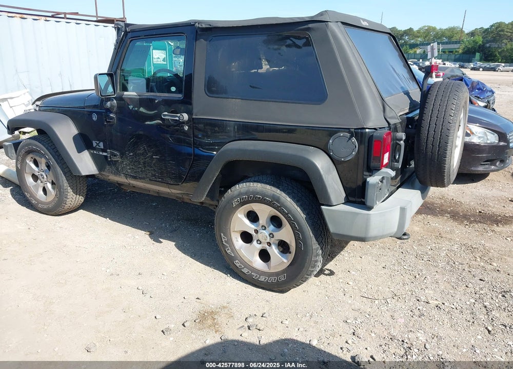 2009 JEEP WRANGLER X VIN: 1J4FA24179L711352