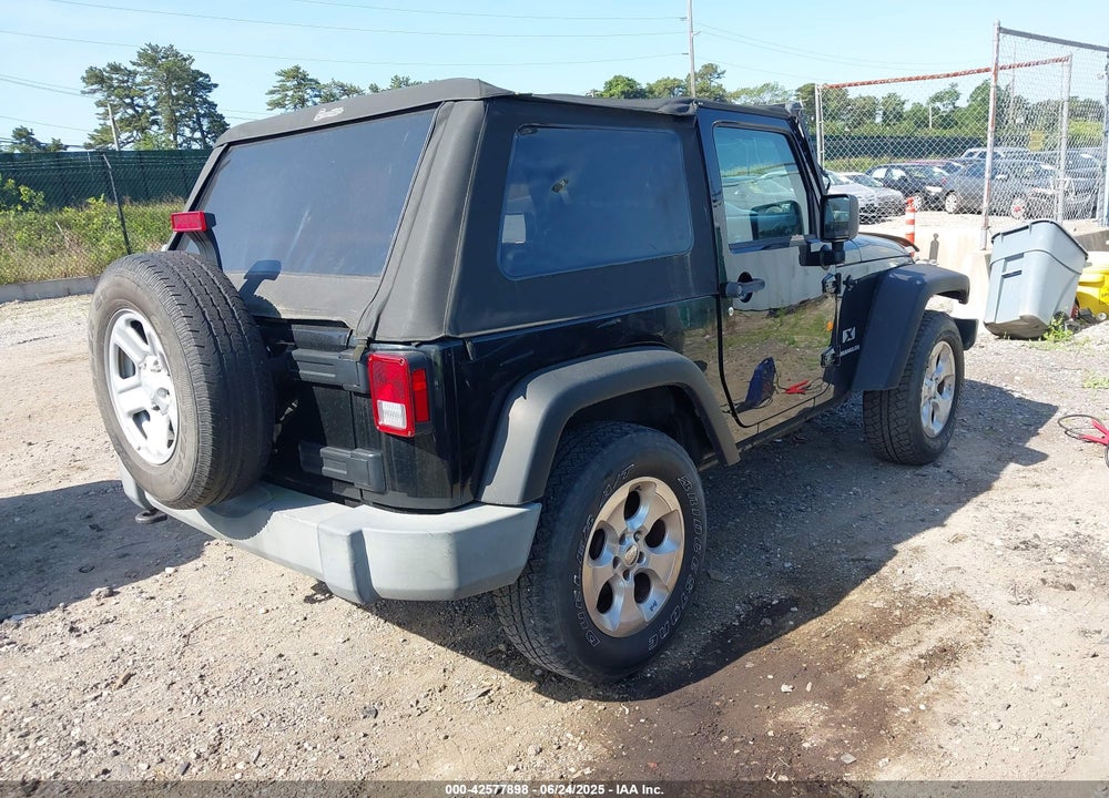 2009 JEEP WRANGLER X VIN: 1J4FA24179L711352