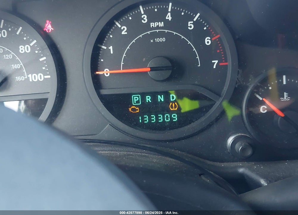2009 JEEP WRANGLER X VIN: 1J4FA24179L711352