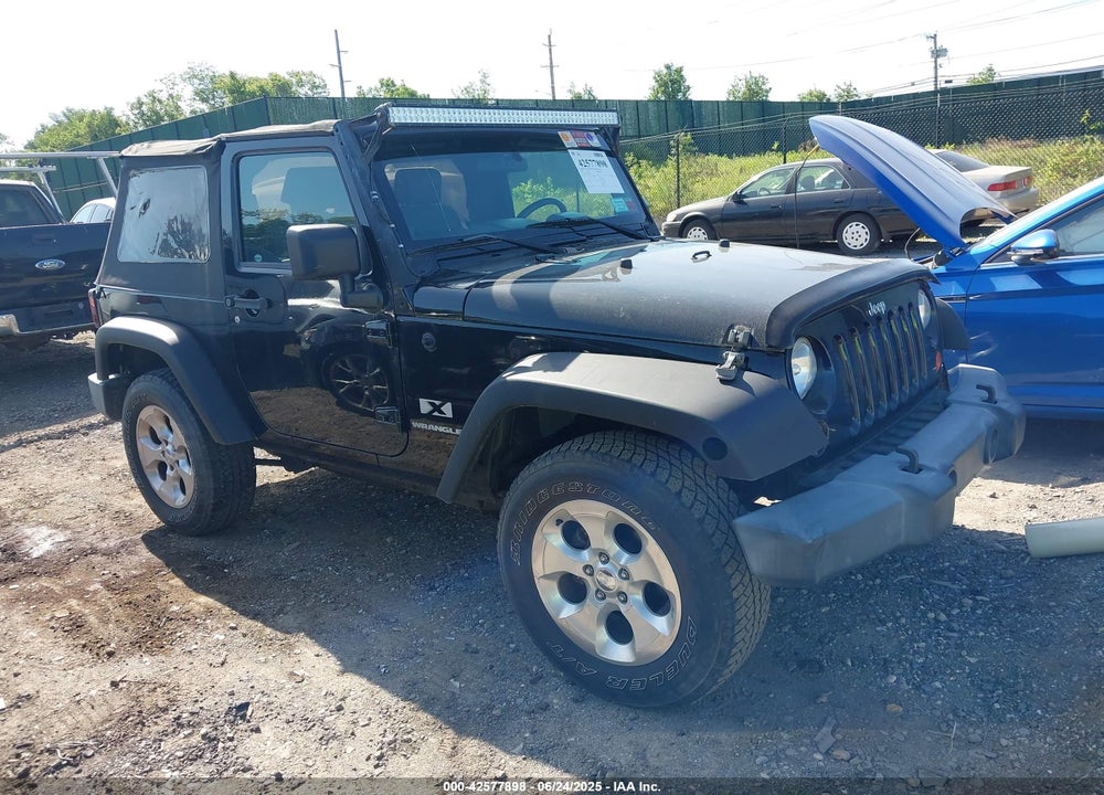 2009 JEEP WRANGLER X VIN: 1J4FA24179L711352