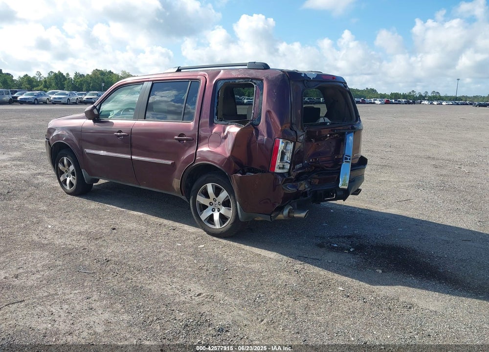 2013 HONDA PILOT VIN: 5FNYF3H91DB018035