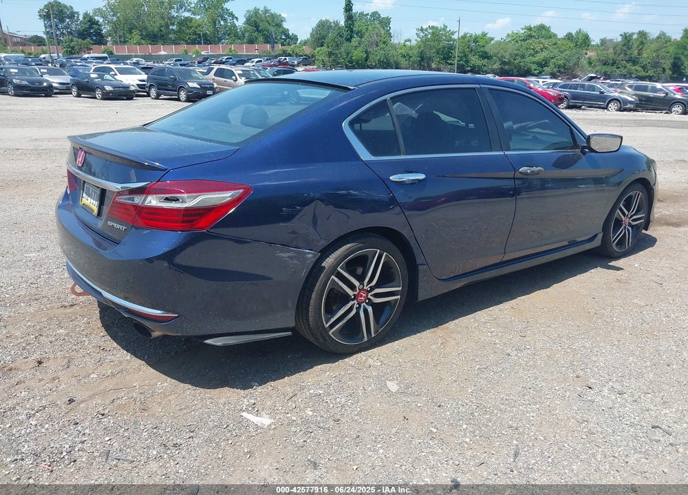 2016 HONDA ACCORD VIN: 1HGCR2F59GA046451