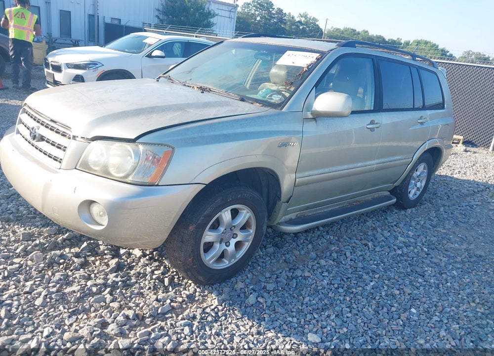 2003 TOYOTA HIGHLANDER LIMITED V6 VIN: JTEGF21A130089996
