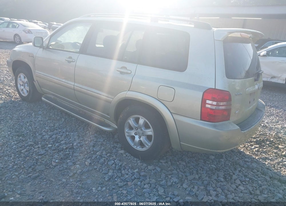 2003 TOYOTA HIGHLANDER LIMITED V6 VIN: JTEGF21A130089996