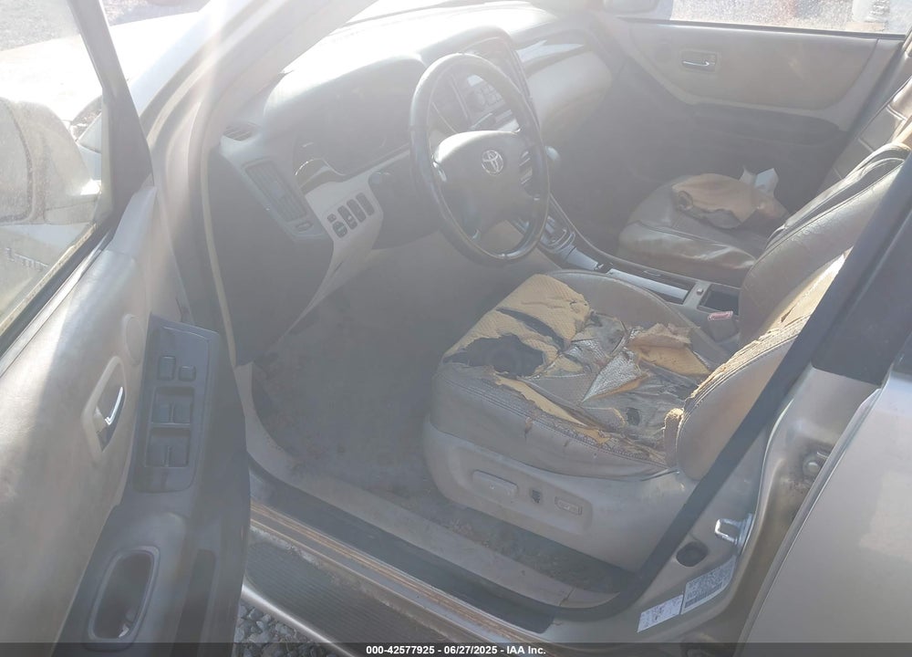 2003 TOYOTA HIGHLANDER LIMITED V6 VIN: JTEGF21A130089996