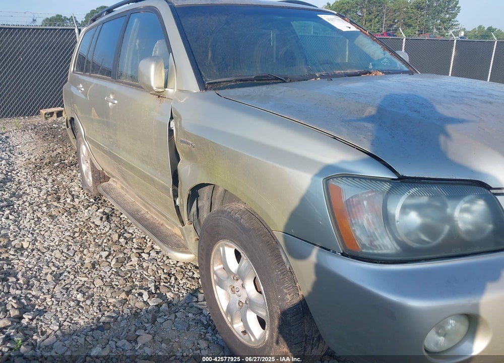 2003 TOYOTA HIGHLANDER LIMITED V6 VIN: JTEGF21A130089996