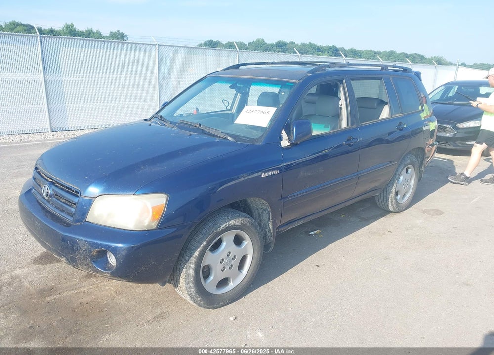 2005 TOYOTA HIGHLANDER VIN: JTEEP21A250133639