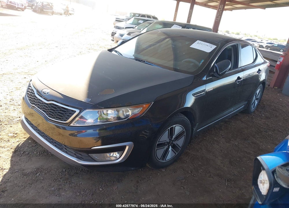 2013 KIA OPTIMA HYBRID VIN: KNAGM4AD2D5053686