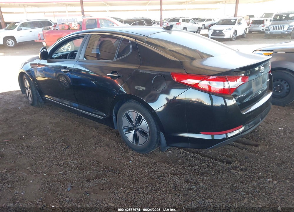 2013 KIA OPTIMA HYBRID VIN: KNAGM4AD2D5053686