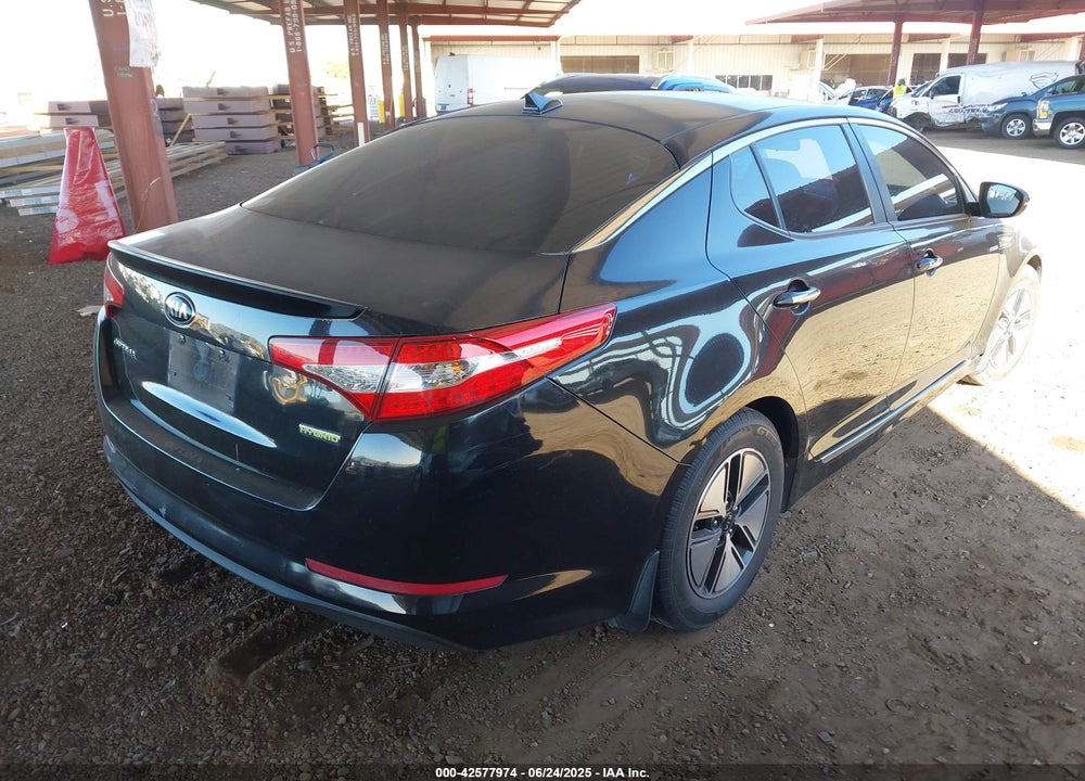 2013 KIA OPTIMA HYBRID VIN: KNAGM4AD2D5053686