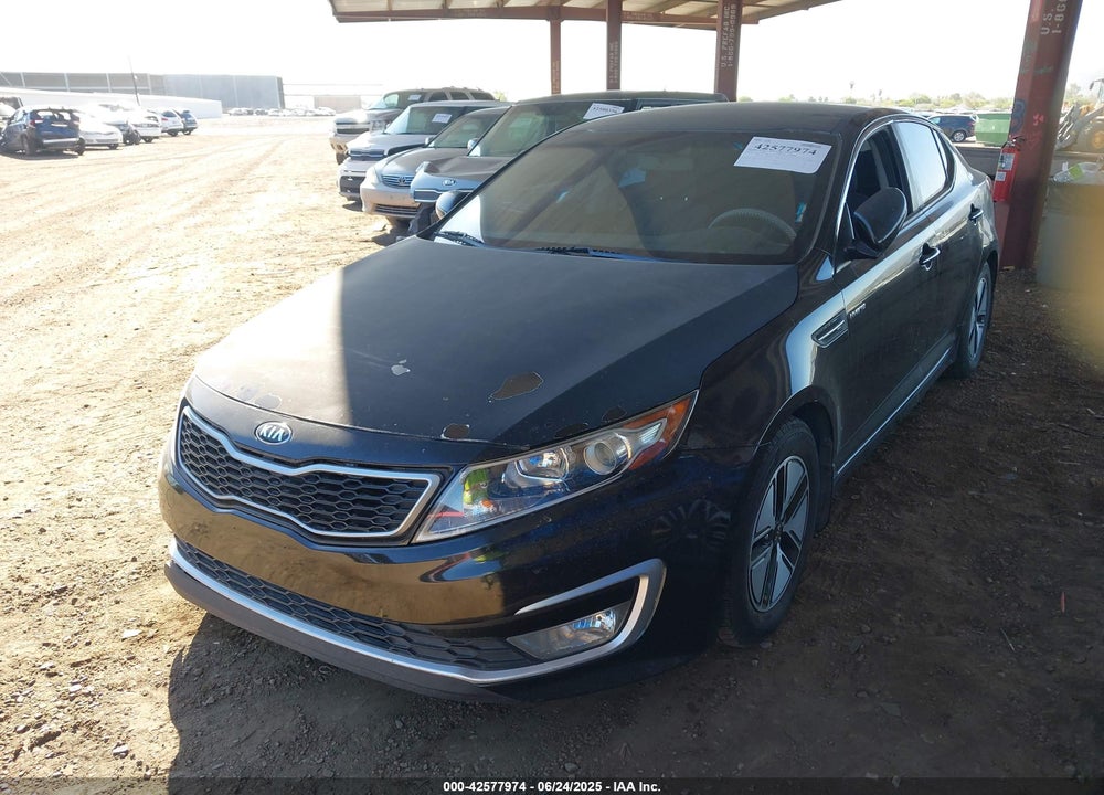 2013 KIA OPTIMA HYBRID VIN: KNAGM4AD2D5053686