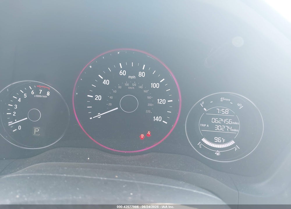 2017 HONDA HR-V VIN: 3CZRU6H58HM706621