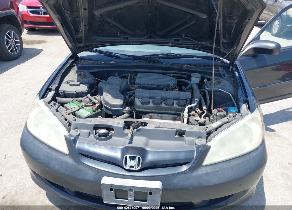 2005 HONDA CIVIC VP VIN: 1HGES16385L003369